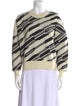 Étoile Isabel Marant Printed Crew Neck Sweater