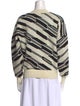 Étoile Isabel Marant Printed Crew Neck Sweater