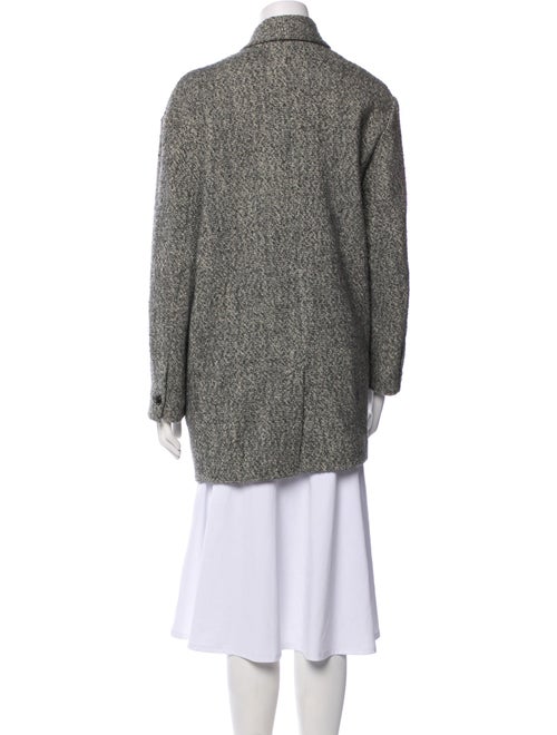 Étoile Isabel Marant Wool Tweed Pattern Peacoat