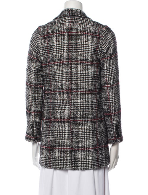 Étoile Isabel Marant Virgin Wool Plaid Print Blazer
