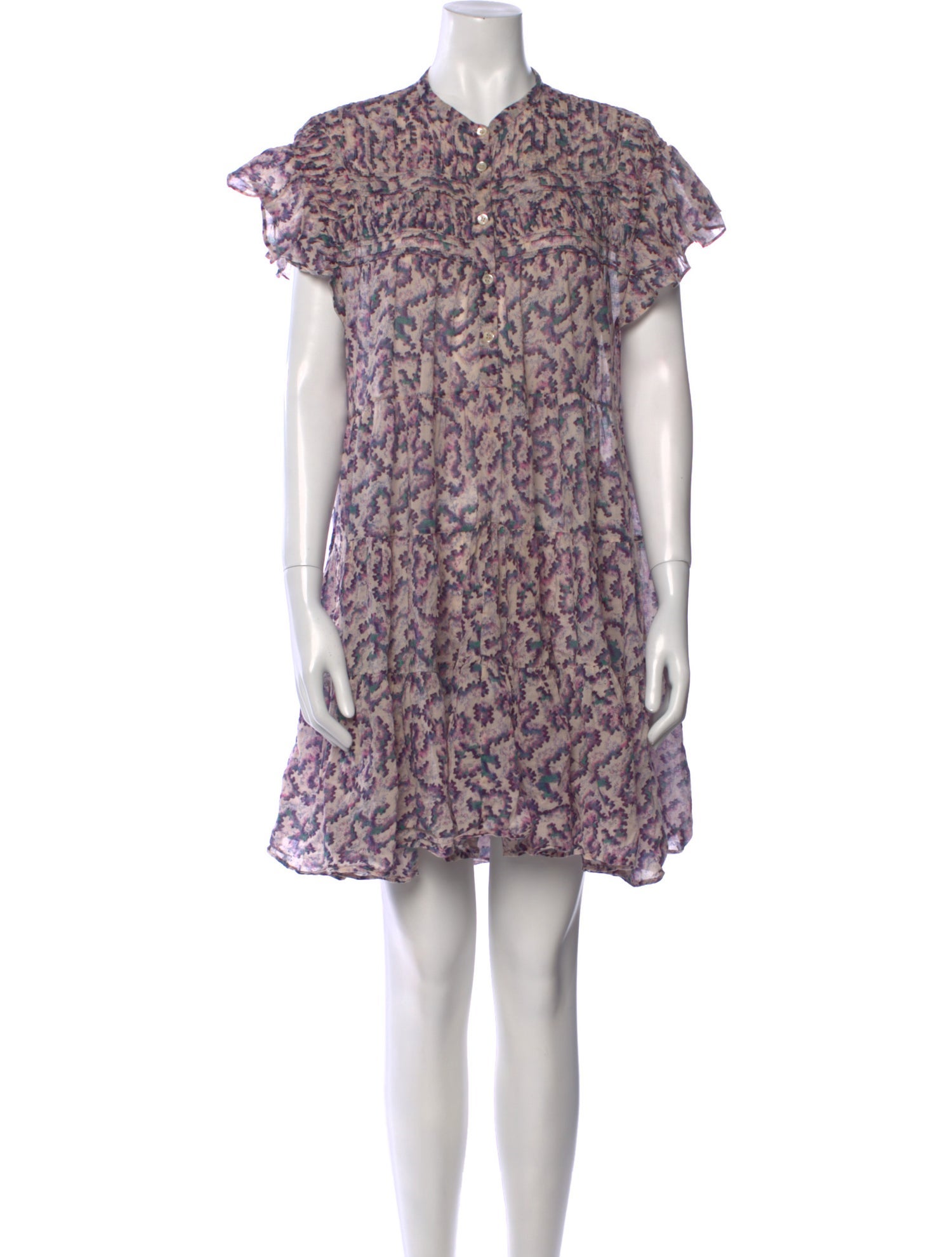 Étoile Isabel Marant Floral Print Mini Dress