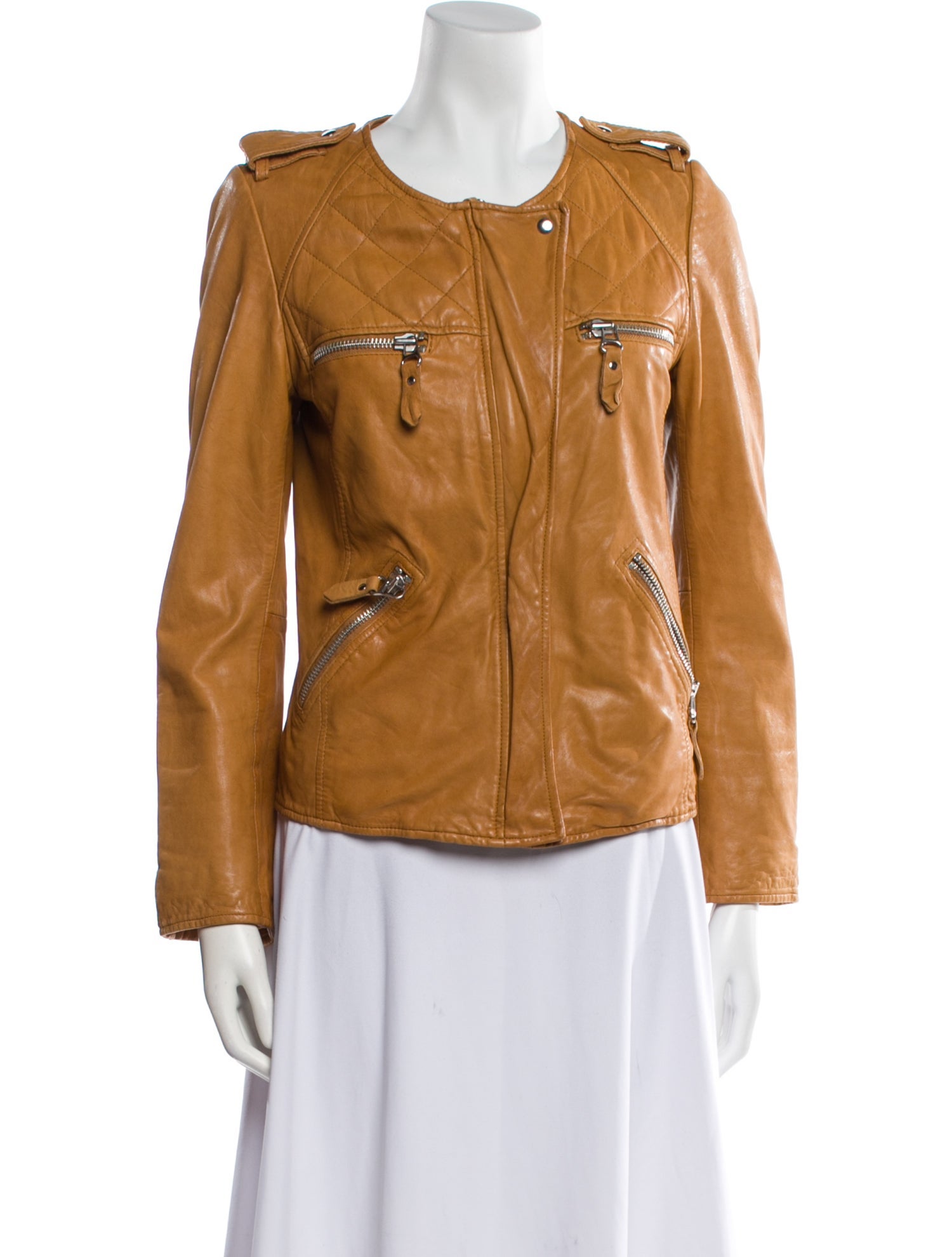 Étoile Isabel Marant Leather Biker Jacket