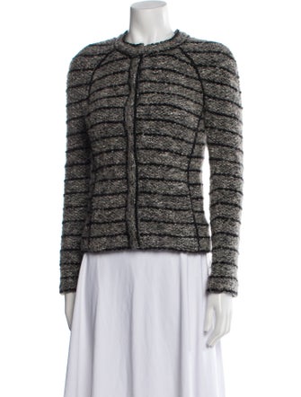 Étoile Isabel Marant Wool Tweed Pattern Evening Jacket