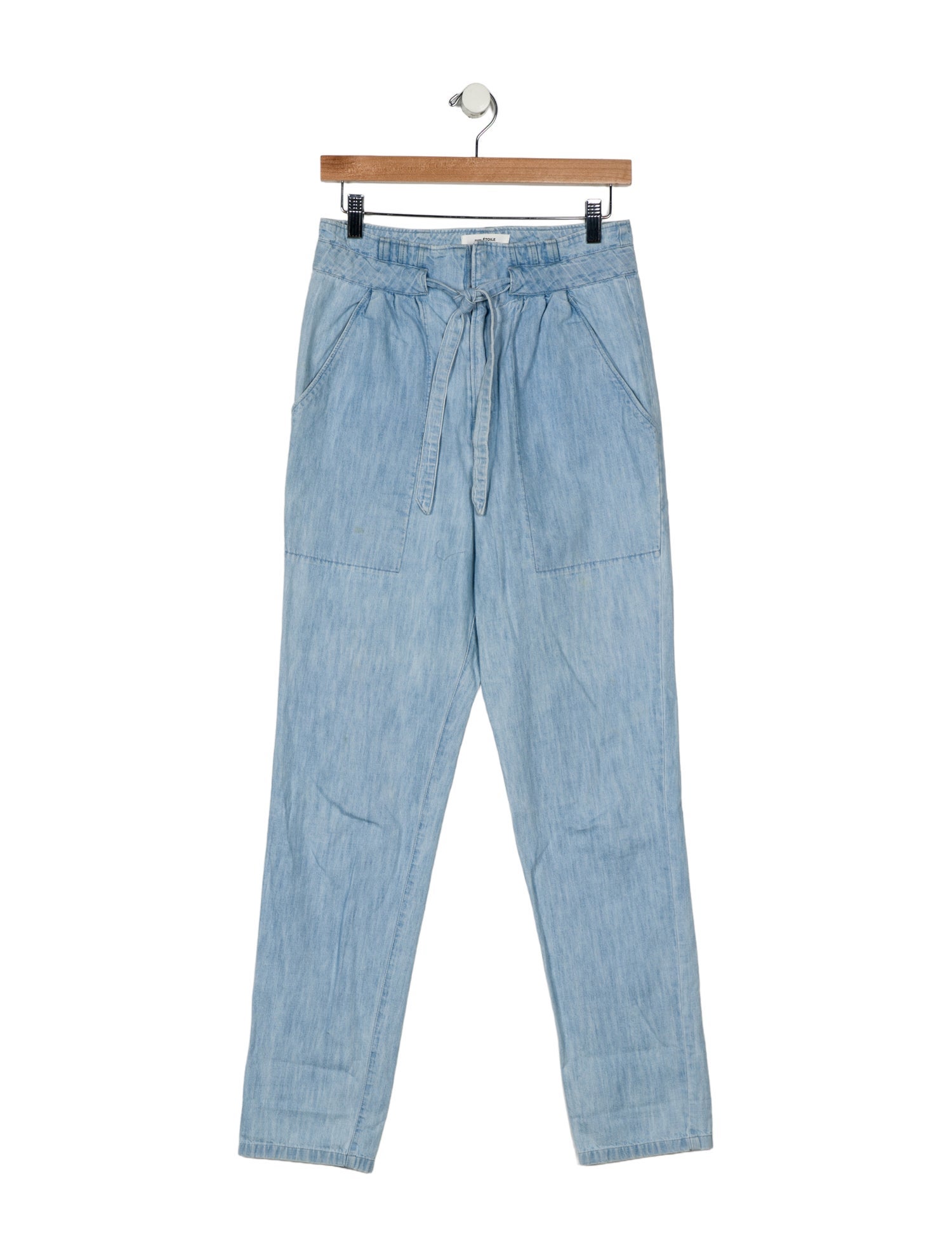Étoile Isabel Marant High-Rise Straight Leg Jeans