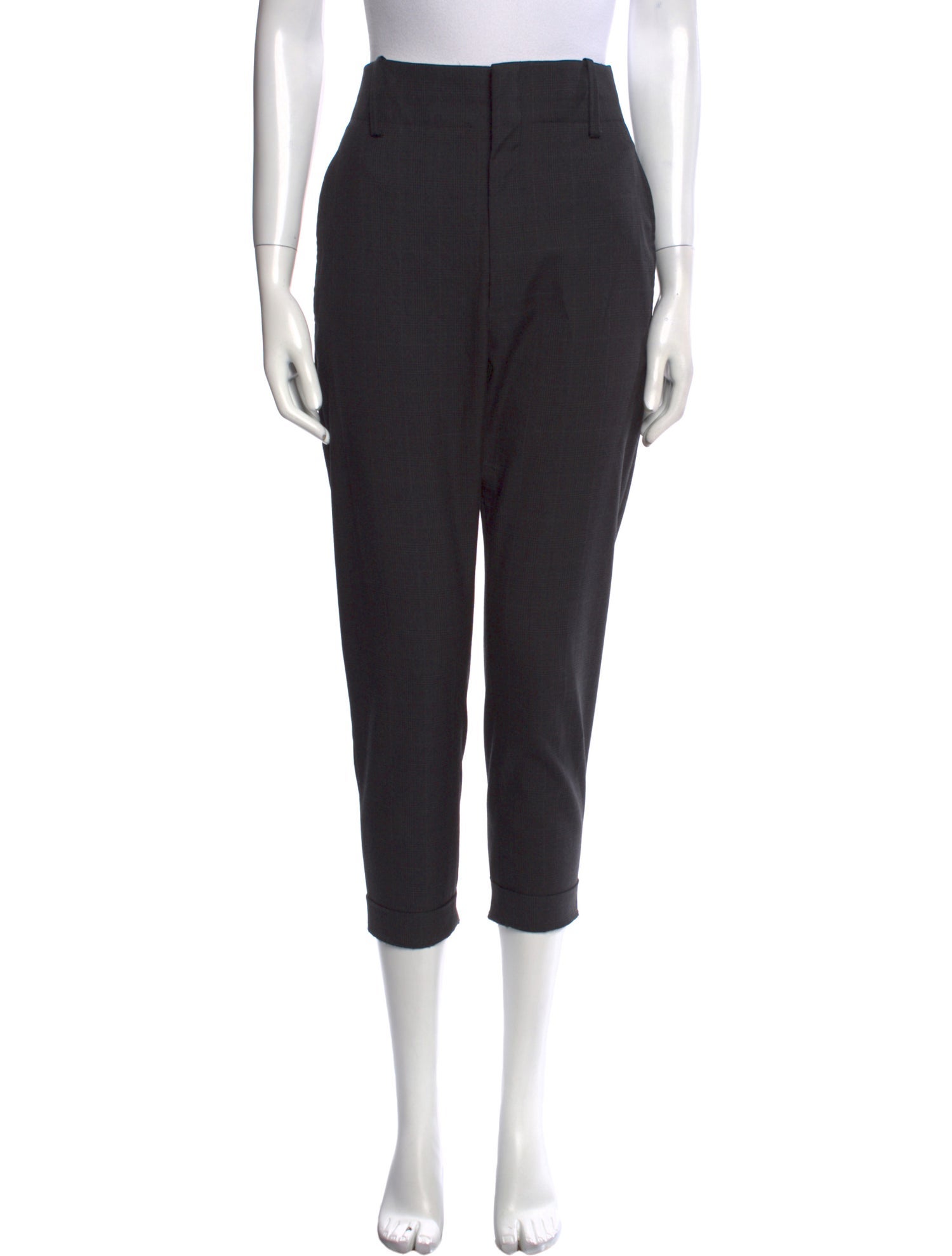 Étoile Isabel Marant Virgin Wool Straight Leg Pants