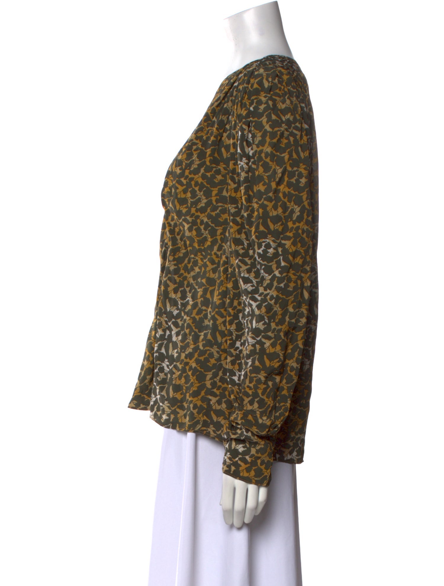 Étoile Isabel Marant Printed V-Neck Blouse w/ Tags