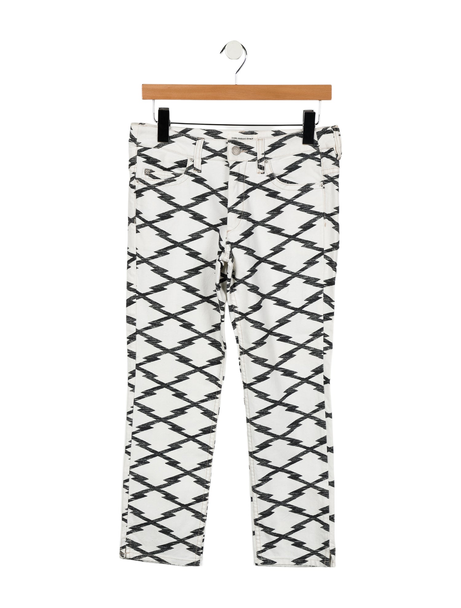 Étoile Isabel Marant Mid-Rise Straight Leg Jeans