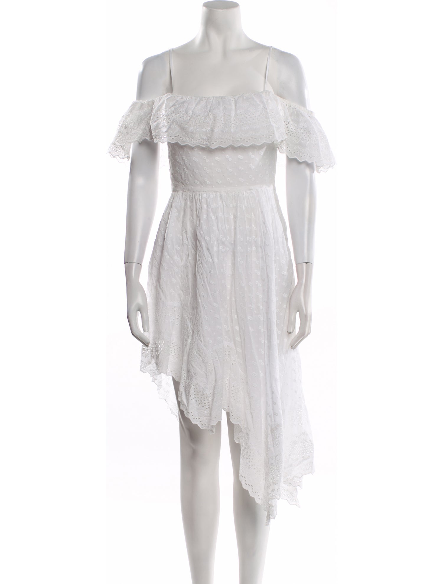 Étoile Isabel Marant Off-The-Shoulder Midi Length Dress