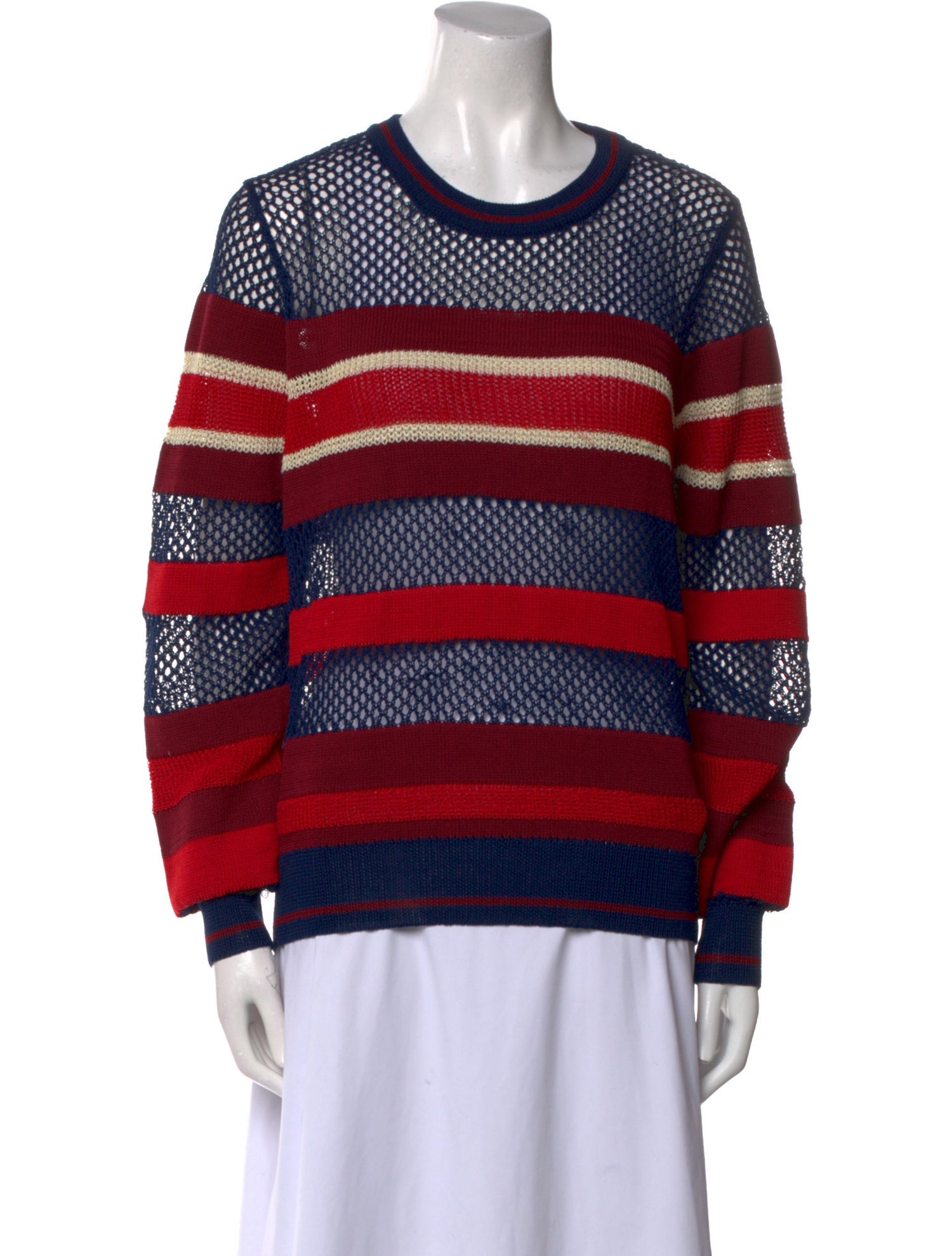 Étoile Isabel Marant Lace Pattern Crew Neck Sweatshirt