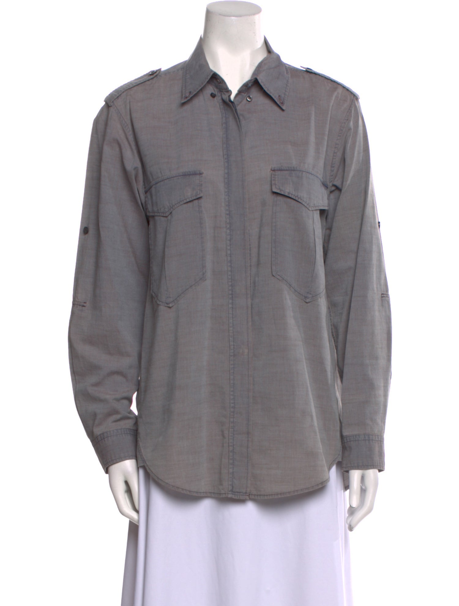 Étoile Isabel Marant Long Sleeve Button-Up Top