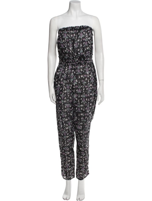 Étoile Isabel Marant Printed Strapless Jumpsuit
