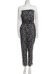 Étoile Isabel Marant Printed Strapless Jumpsuit