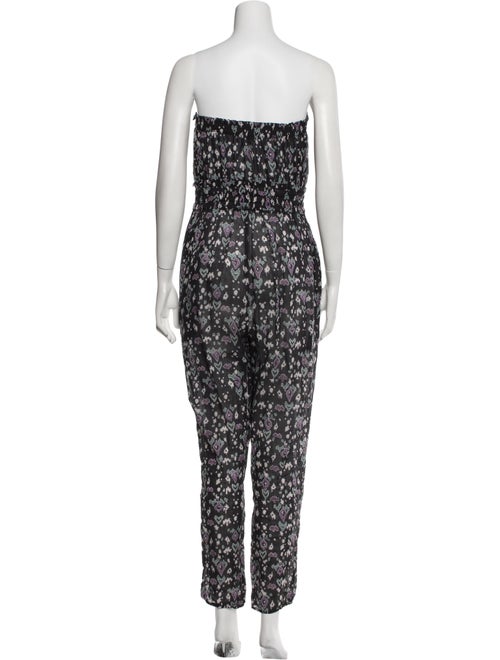 Étoile Isabel Marant Printed Strapless Jumpsuit