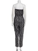 Étoile Isabel Marant Printed Strapless Jumpsuit