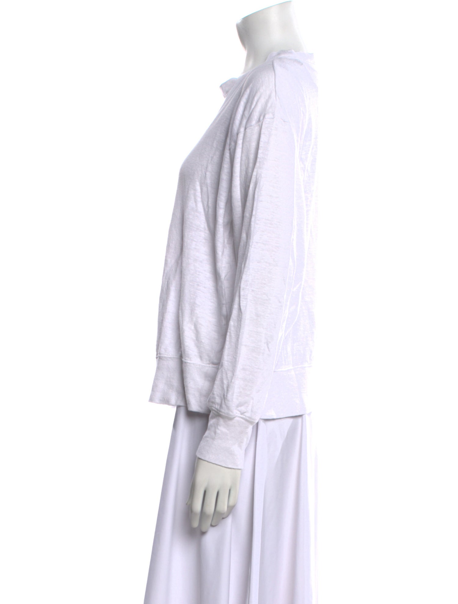 Étoile Isabel Marant Linen Graphic Print Sweatshirt