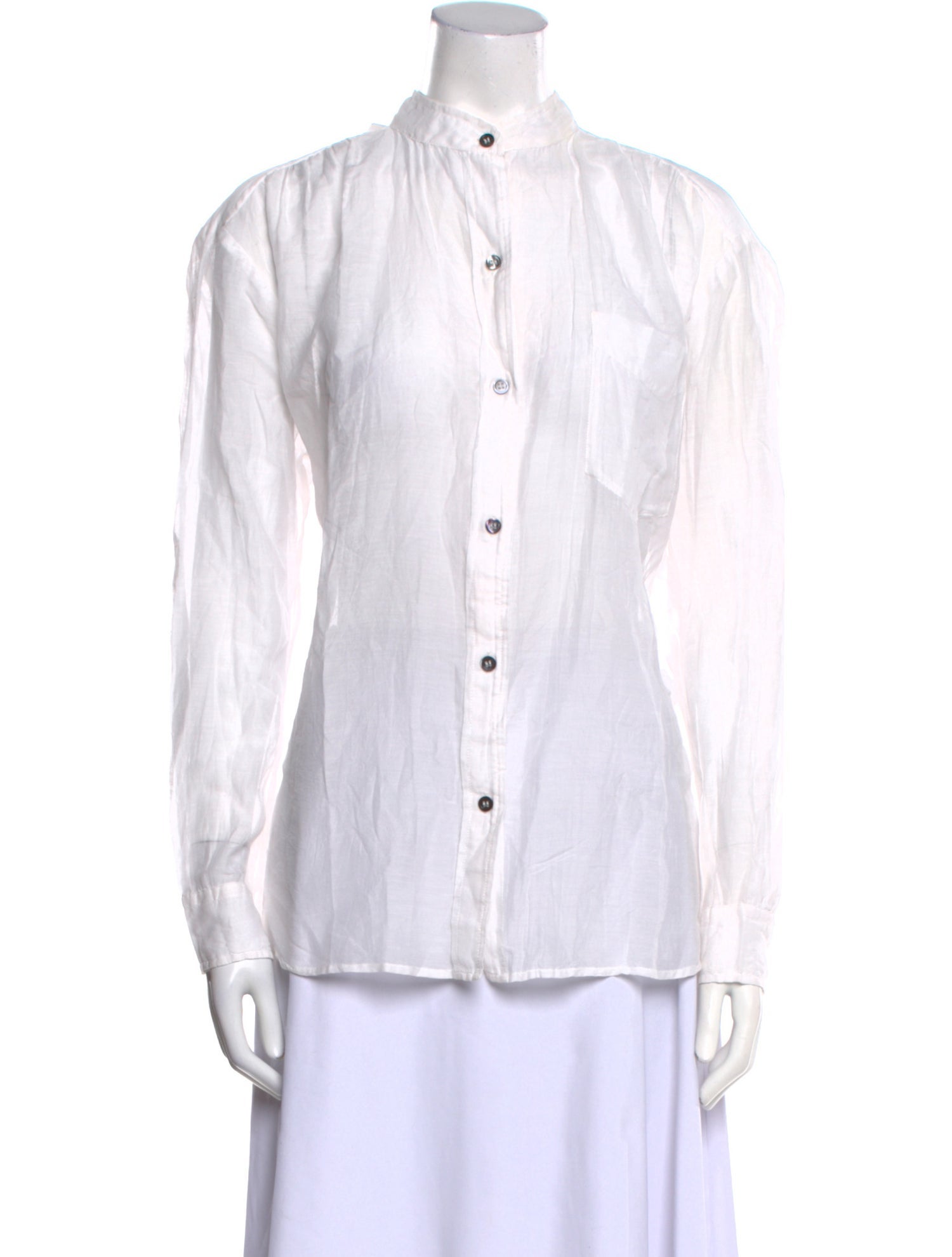 Étoile Isabel Marant Long Sleeve Button-Up Top