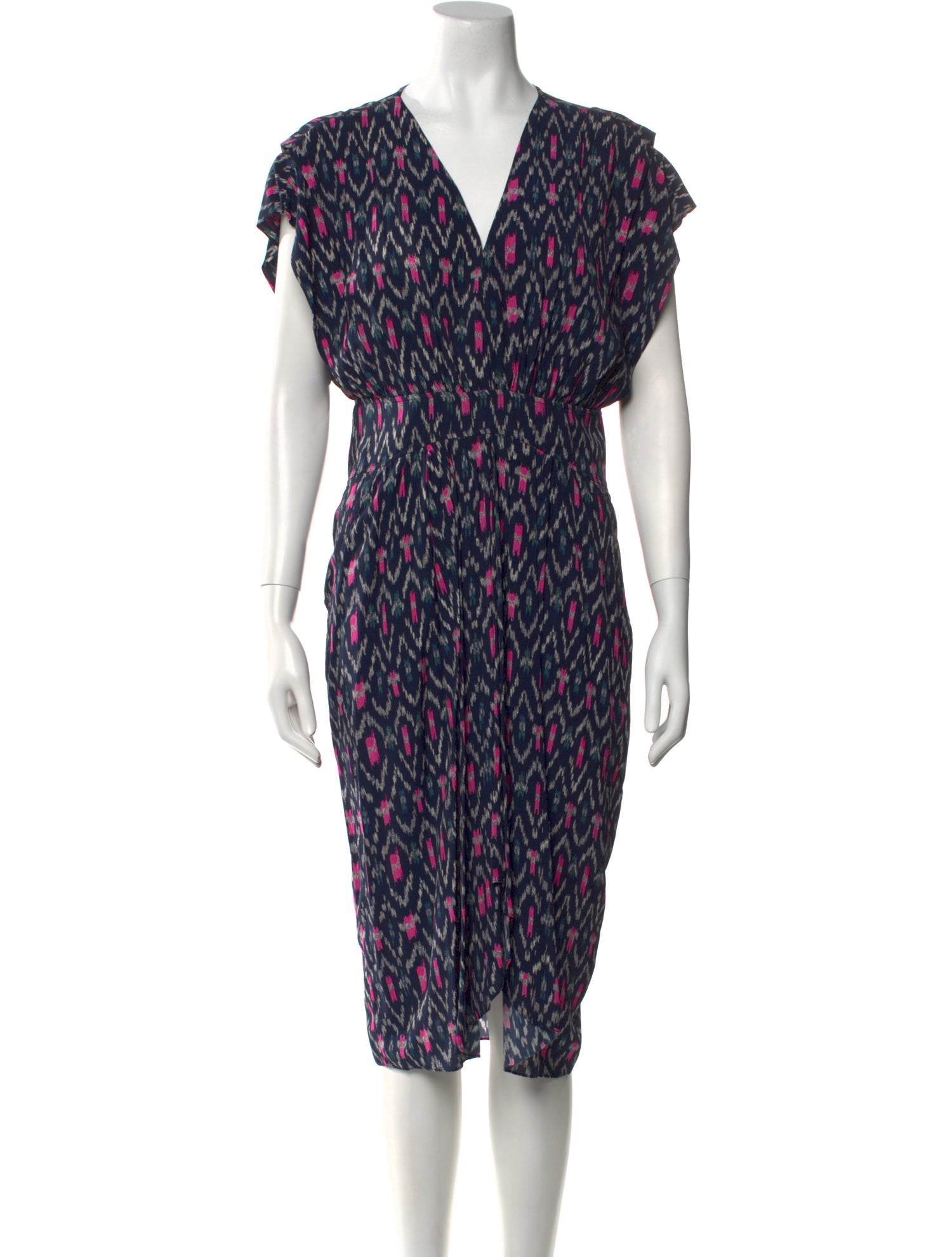 Étoile Isabel Marant Printed Midi Length Dress