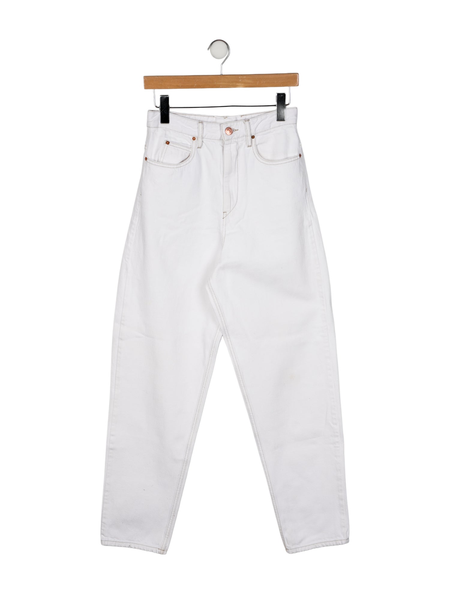Étoile Isabel Marant High-Rise Straight Leg Jeans