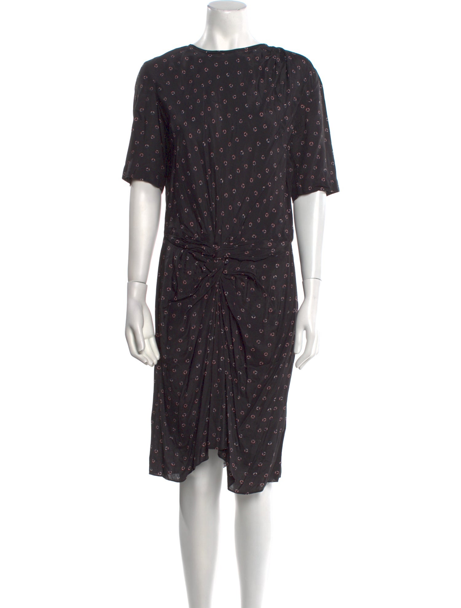 Étoile Isabel Marant Polka Dot Print Knee-Length Dress