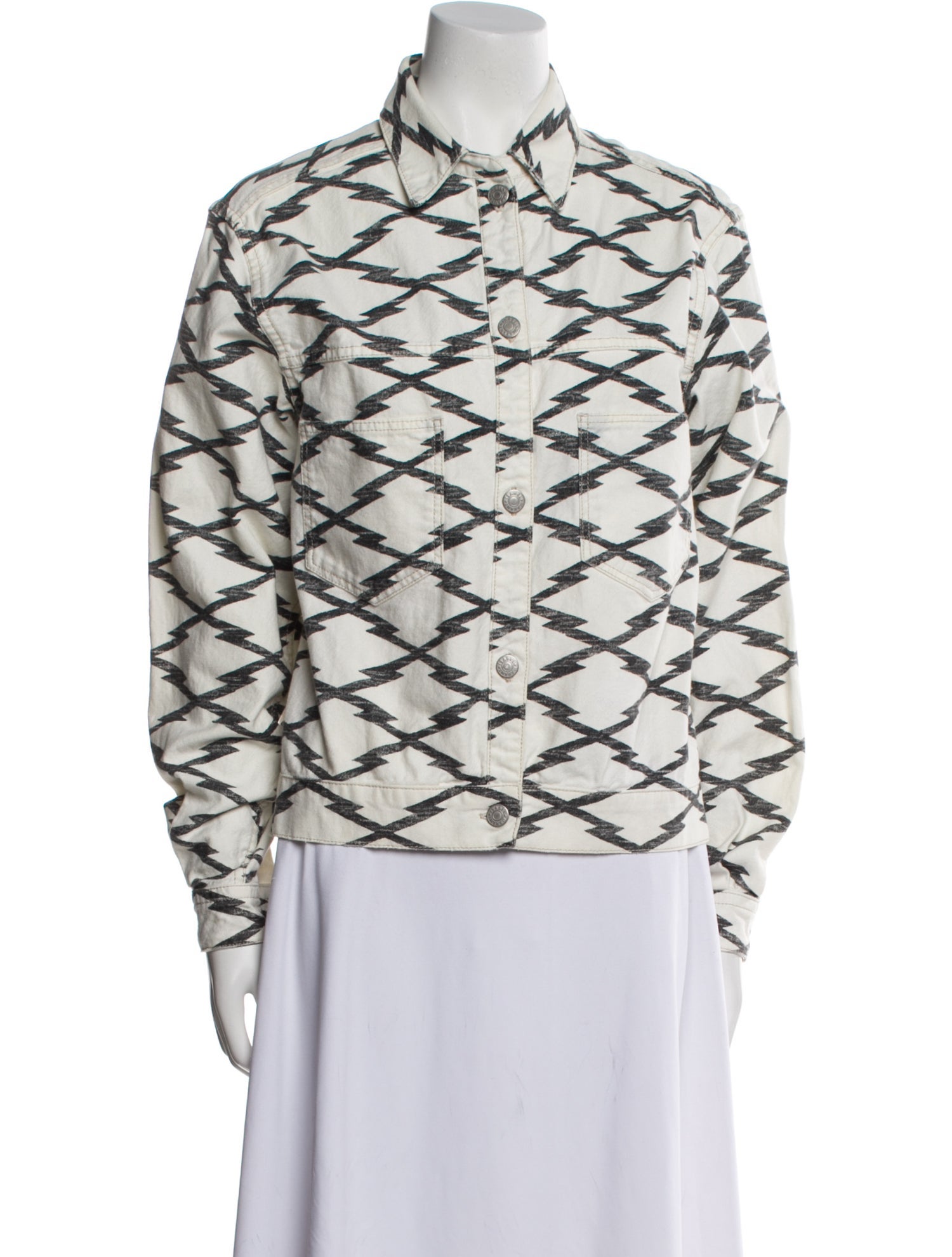 Étoile Isabel Marant Printed Utility Jacket