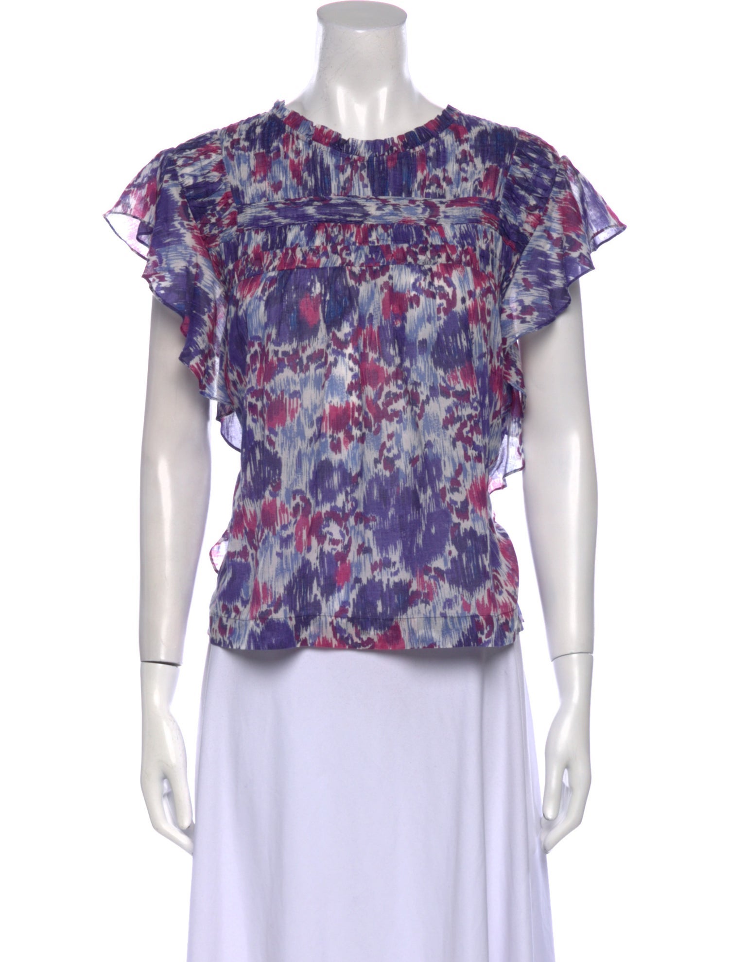 Étoile Isabel Marant Printed Crew Neck T-Shirt