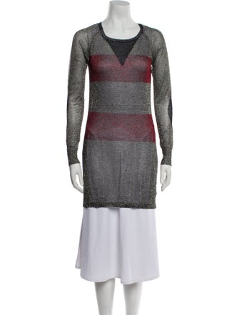 Étoile Isabel Marant Printed Crew Neck Tunic