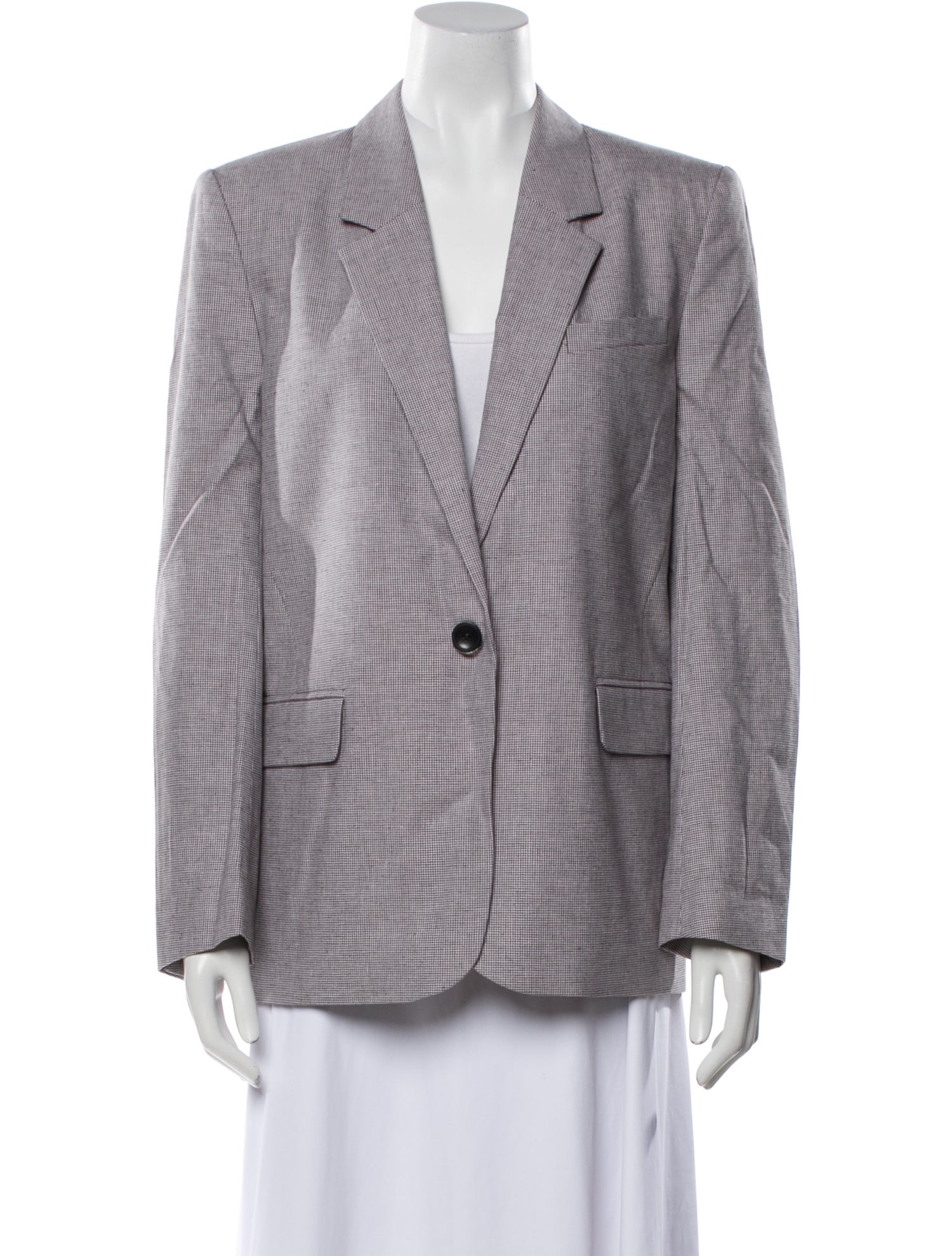 Étoile Isabel Marant Plaid Print Blazer