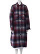 Étoile Isabel Marant Plaid Print Coat