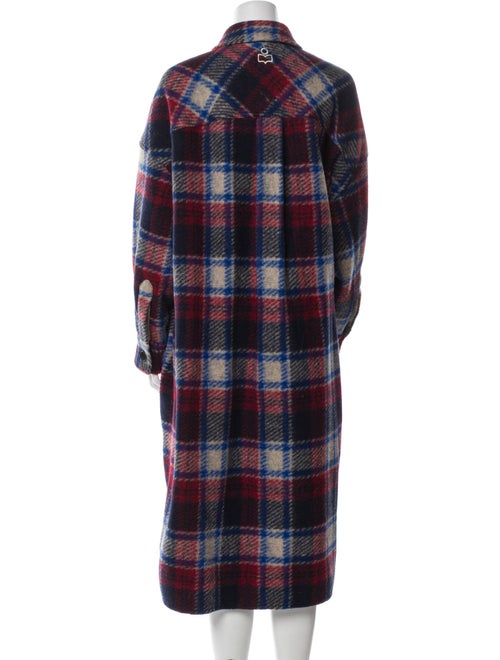 Étoile Isabel Marant Plaid Print Coat