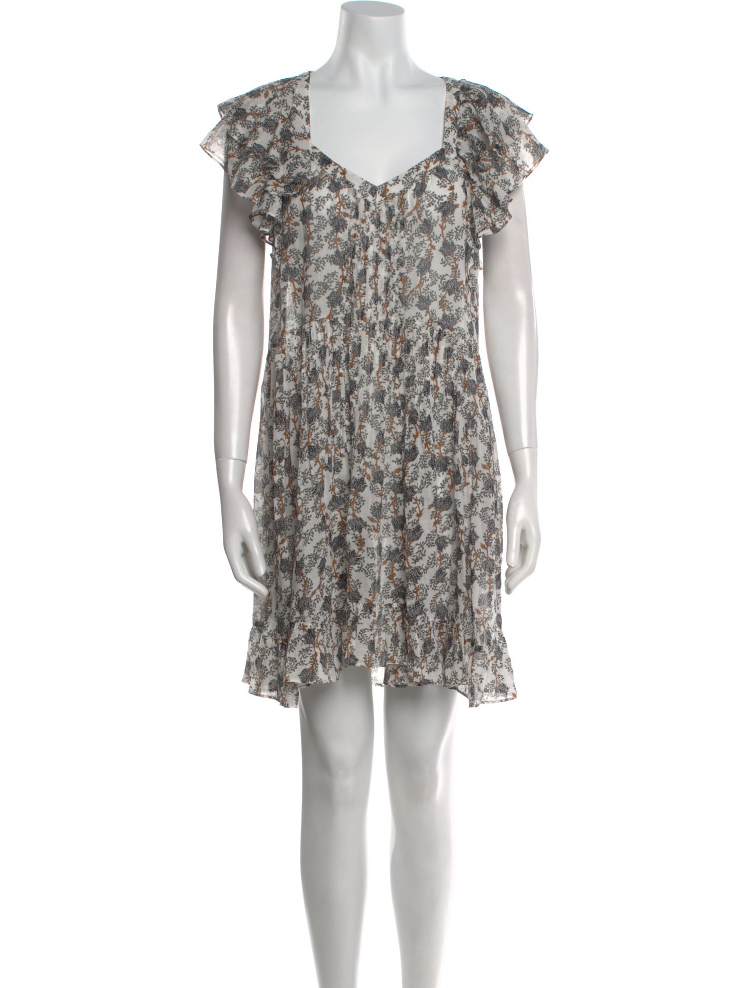 Étoile Isabel Marant Floral Print Mini Dress