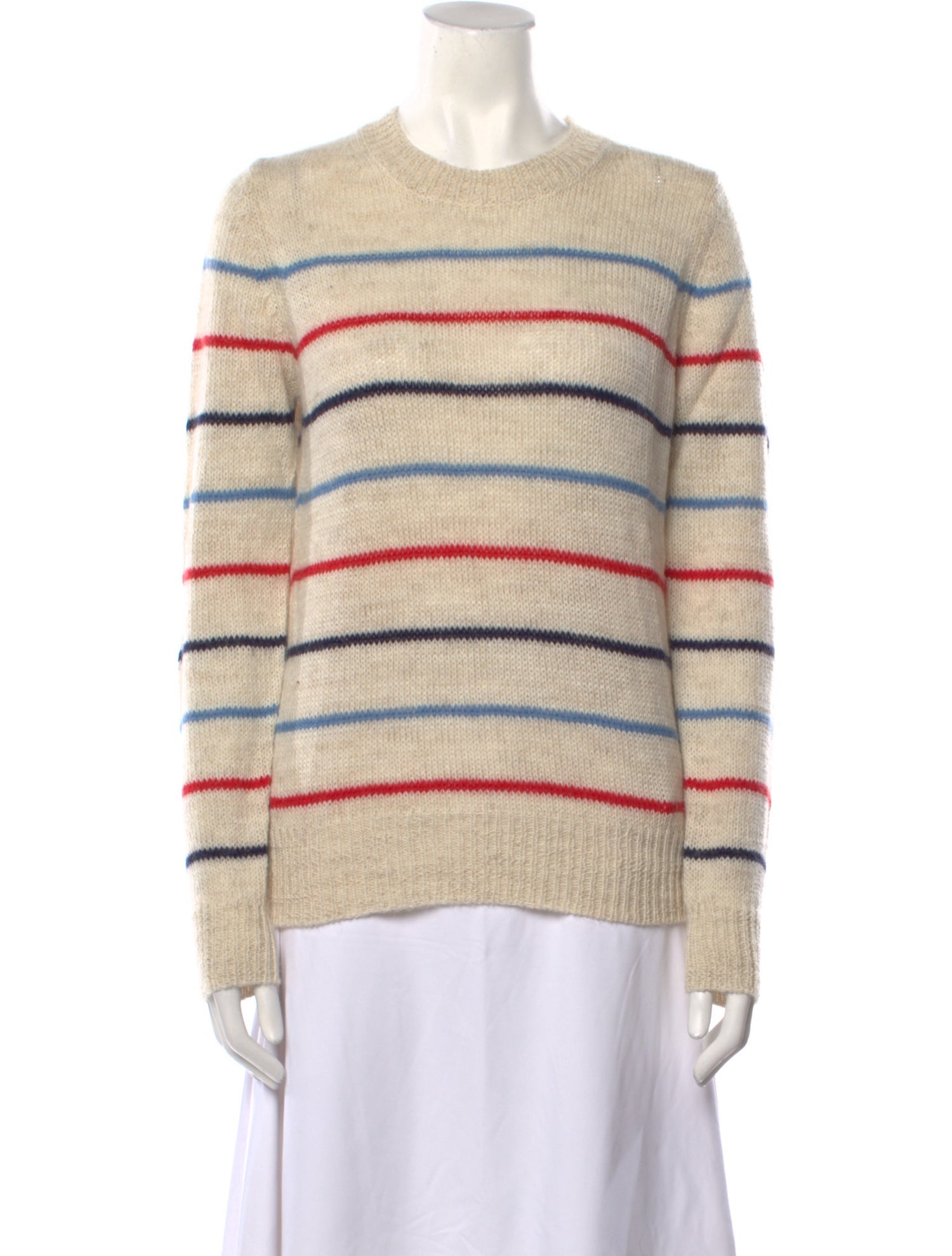 Étoile Isabel Marant Striped Crew Neck Sweater