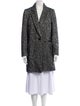 Étoile Isabel Marant Wool Tweed Pattern Peacoat