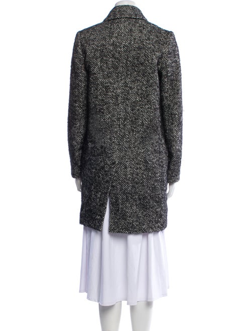 Étoile Isabel Marant Wool Tweed Pattern Peacoat