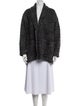 Étoile Isabel Marant Wool Tweed Pattern Coat