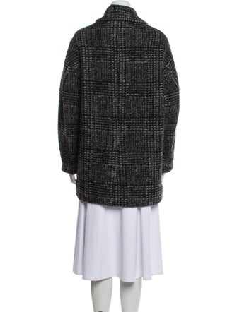 Étoile Isabel Marant Wool Tweed Pattern Coat