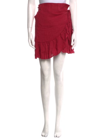 Étoile Isabel Marant Linen Mini Skirt