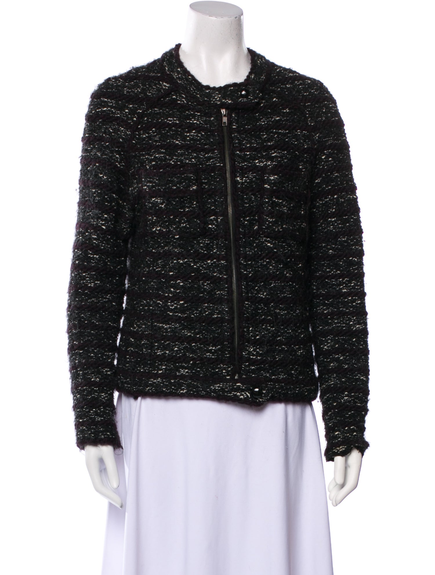 Étoile Isabel Marant Linen Tweed Pattern Jacket