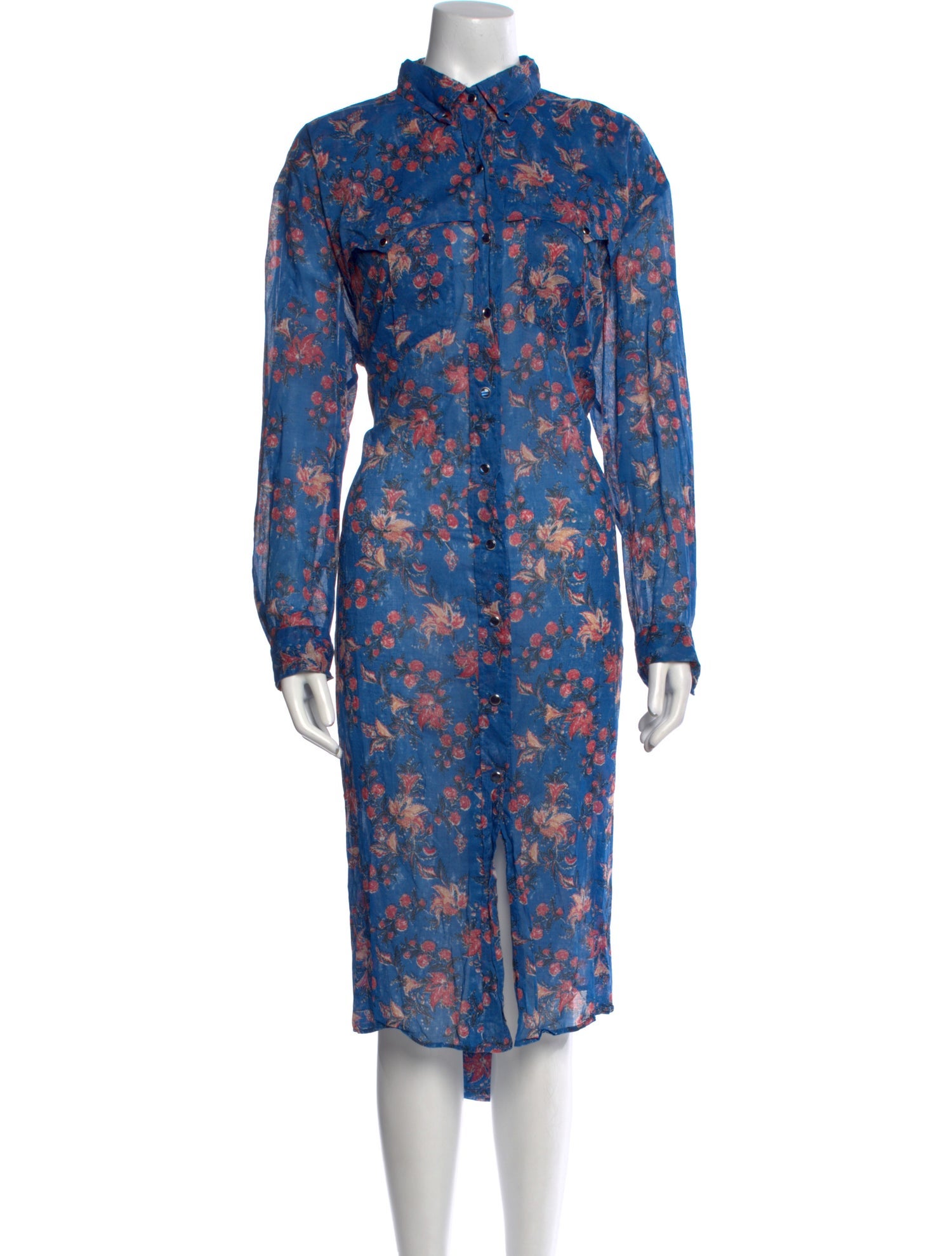 Étoile Isabel Marant Floral Print Long Dress