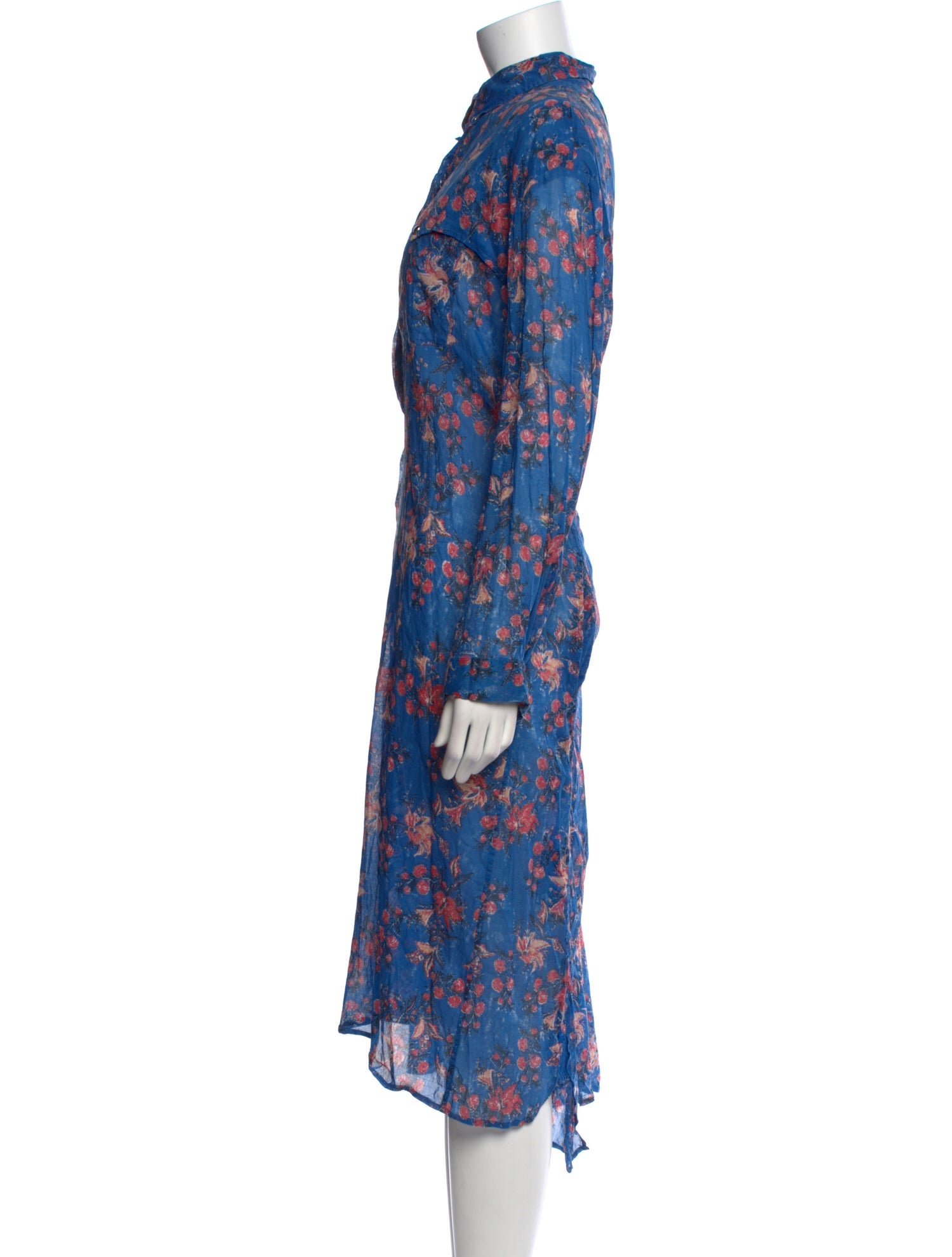 Étoile Isabel Marant Floral Print Long Dress