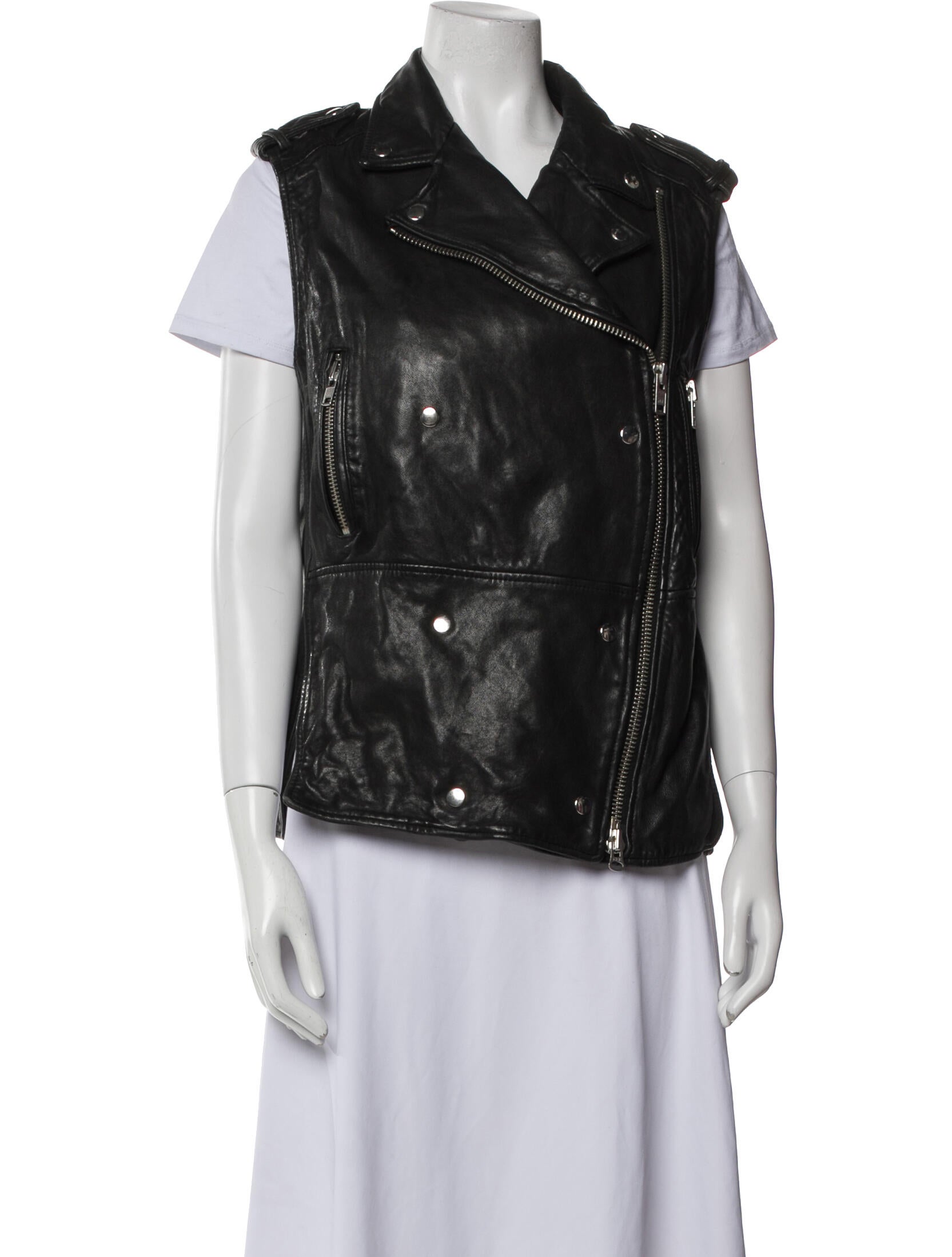 Étoile Isabel Marant Lambskin Biker Jacket