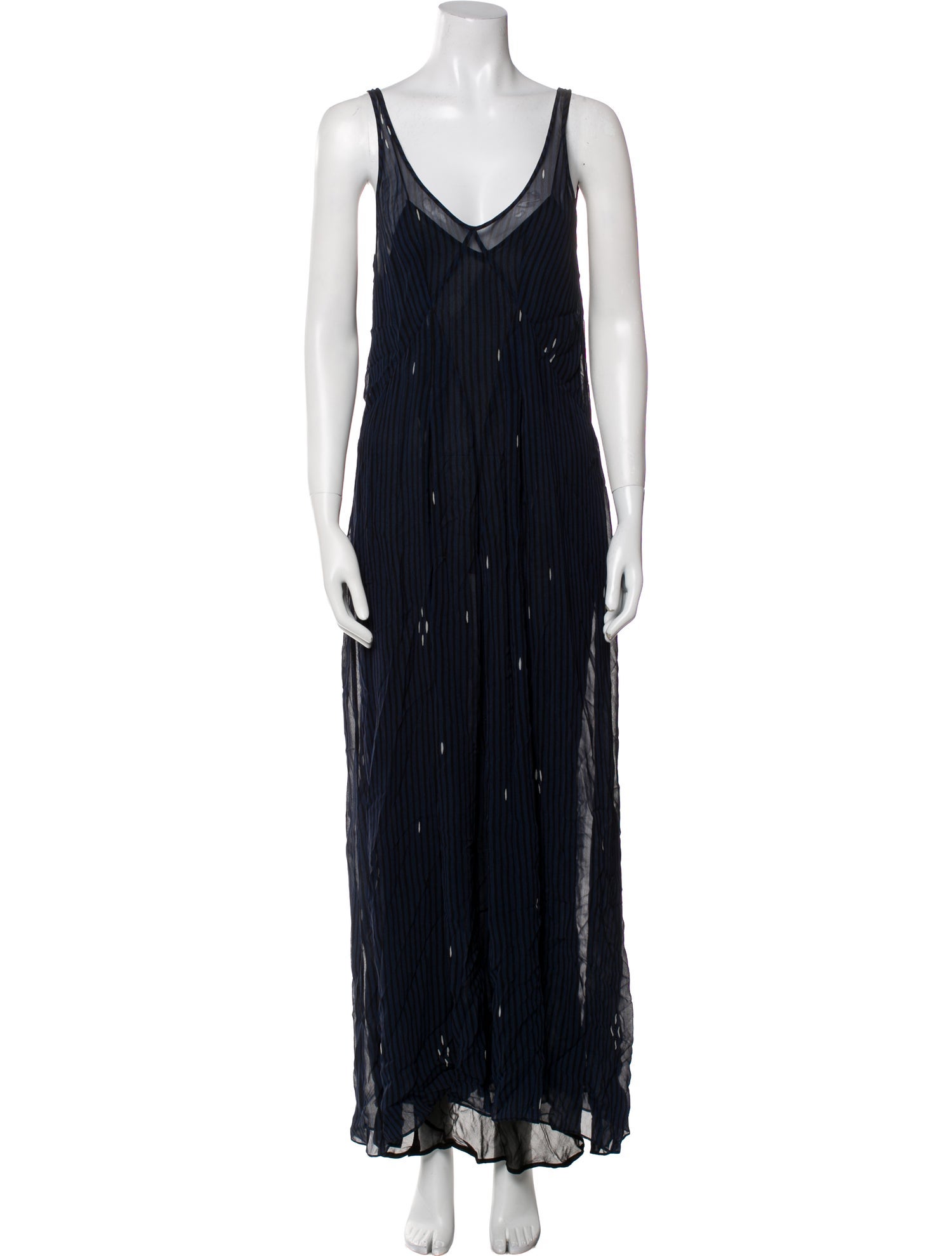Étoile Isabel Marant V-Neck Long Dress