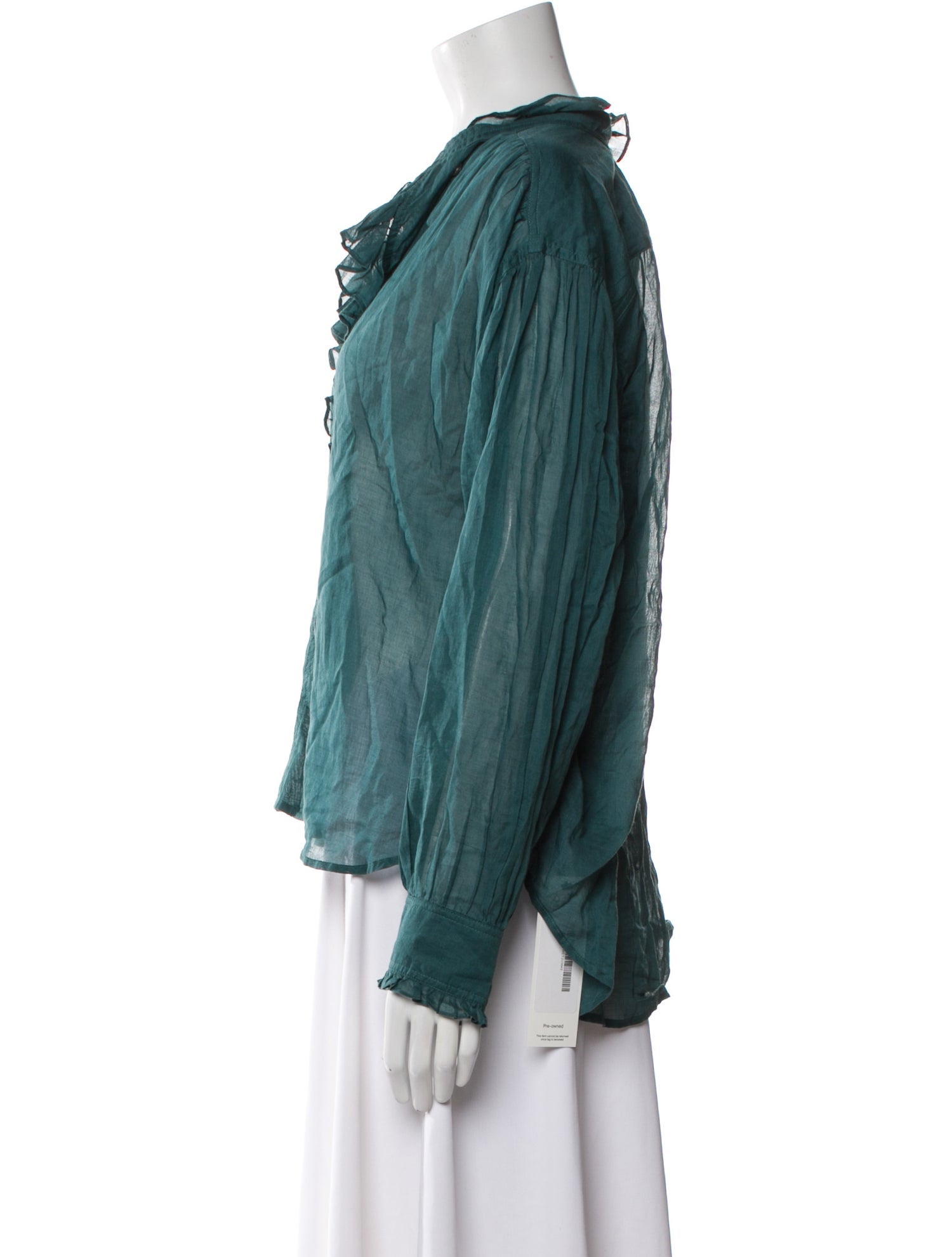 Étoile Isabel Marant Cowl Neck Long Sleeve Blouse