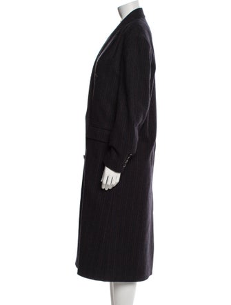 Étoile Isabel Marant Wool Striped Peacoat