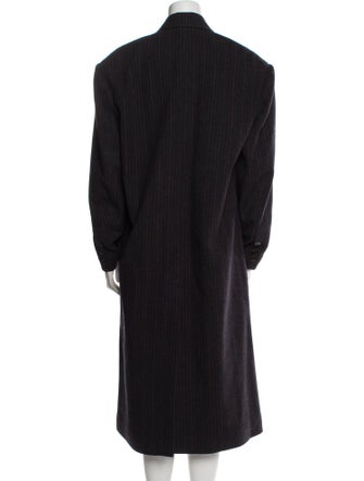 Étoile Isabel Marant Wool Striped Peacoat