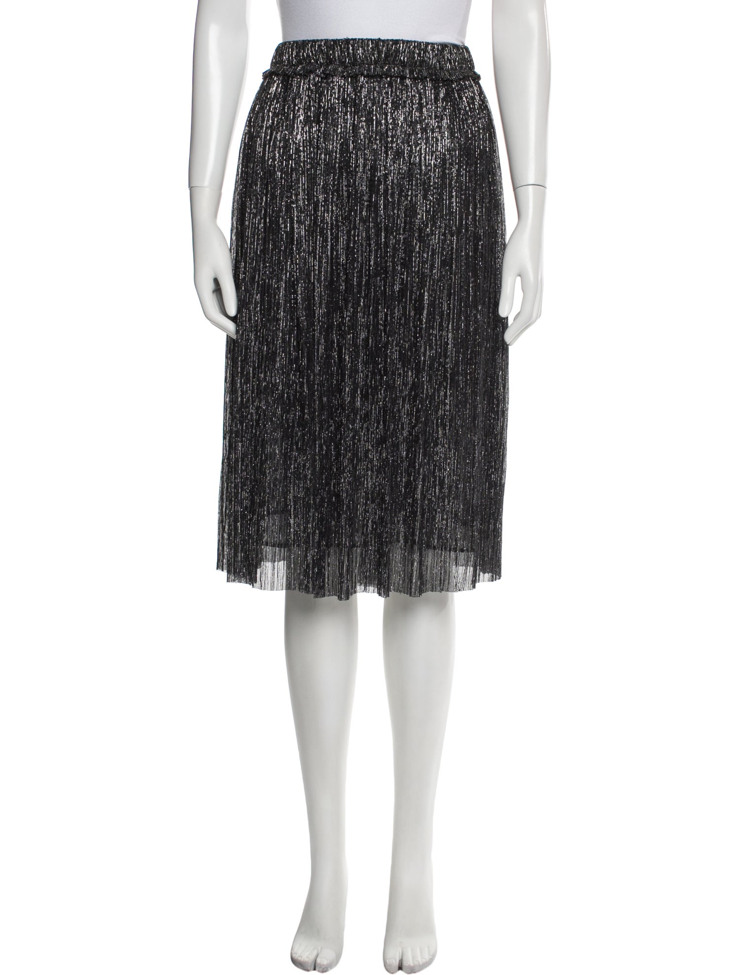 Étoile Isabel Marant Pleated Accents Knee-Length Skirt