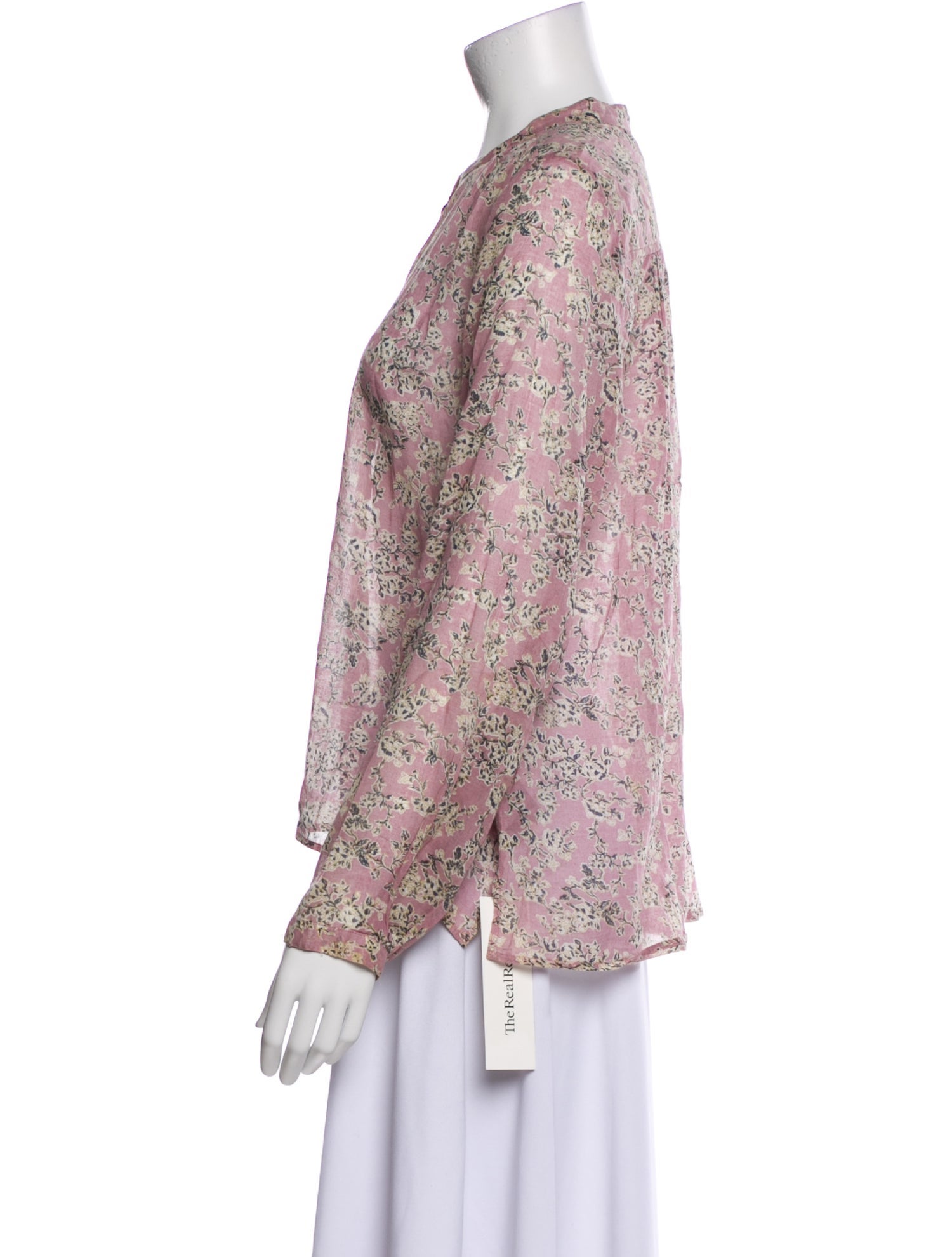 Étoile Isabel Marant Floral Print Crew Neck Blouse