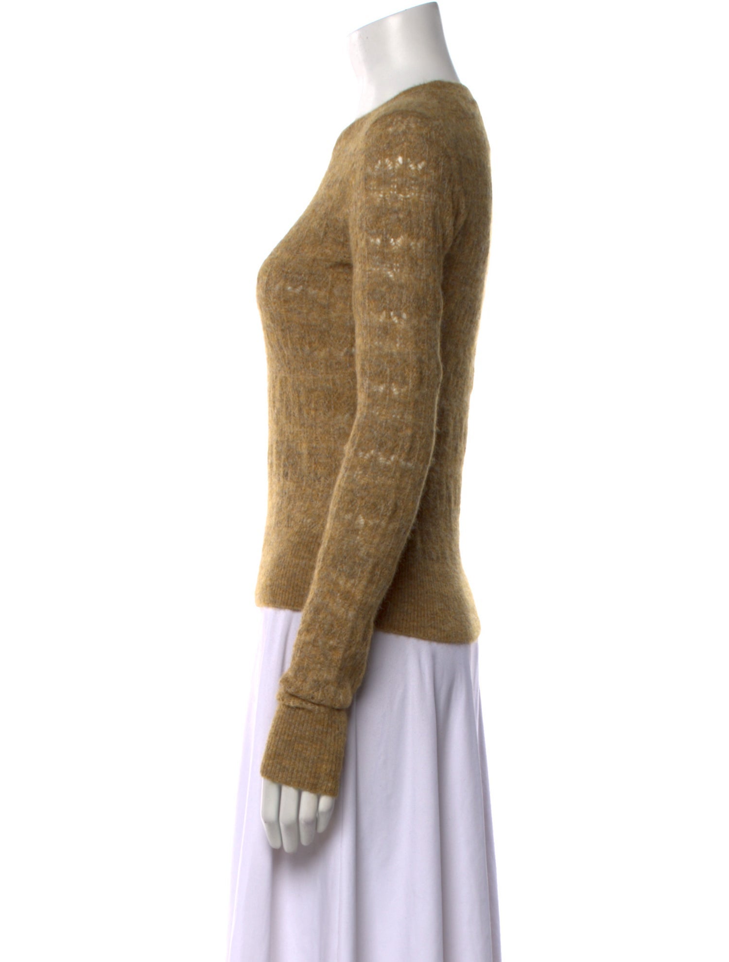 Étoile Isabel Marant Baby Alpaca Crew Neck Sweater