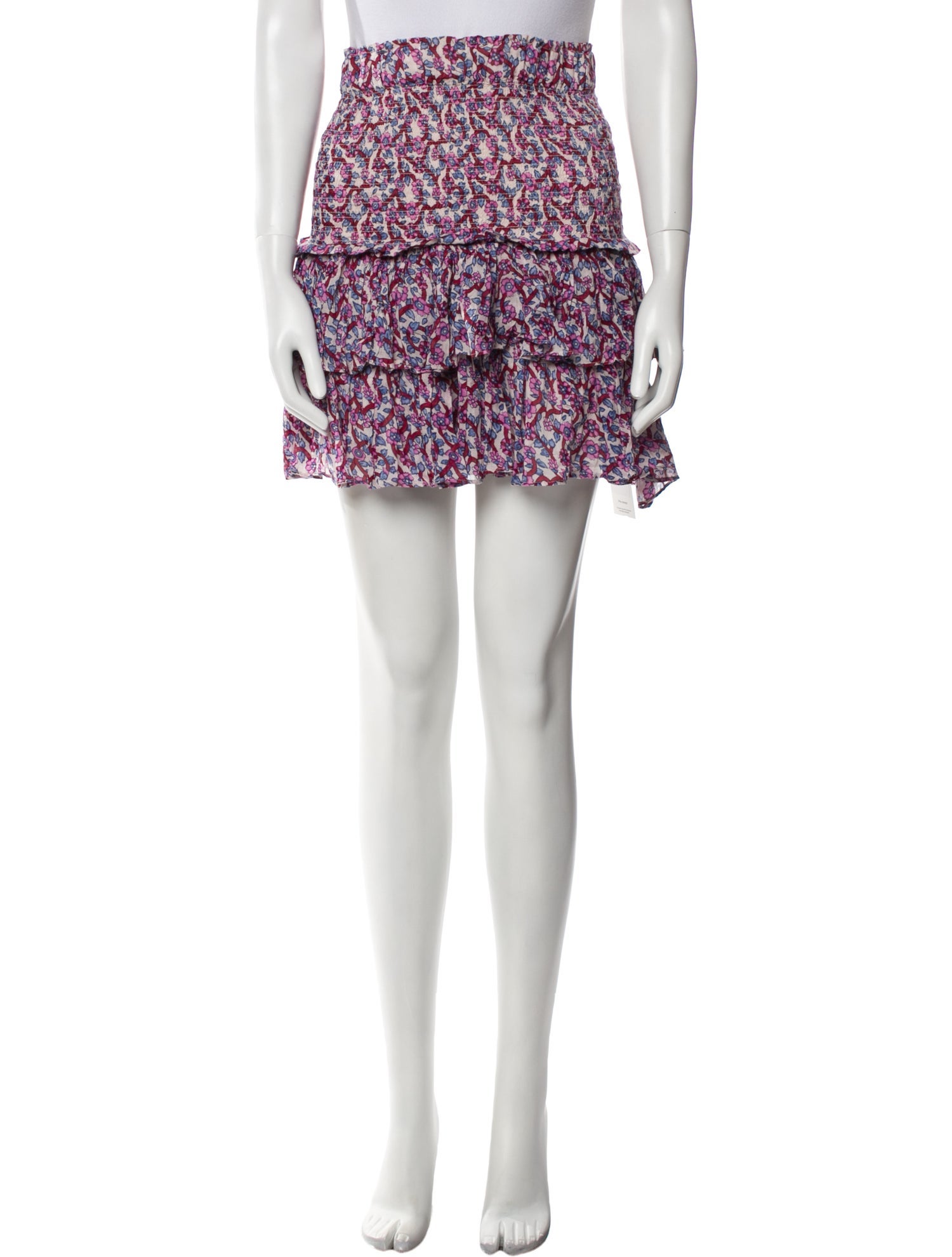 Étoile Isabel Marant Floral Print Mini Skirt