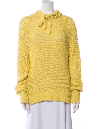 Étoile Isabel Marant Tie Neck Long Sleeve Sweatshirt