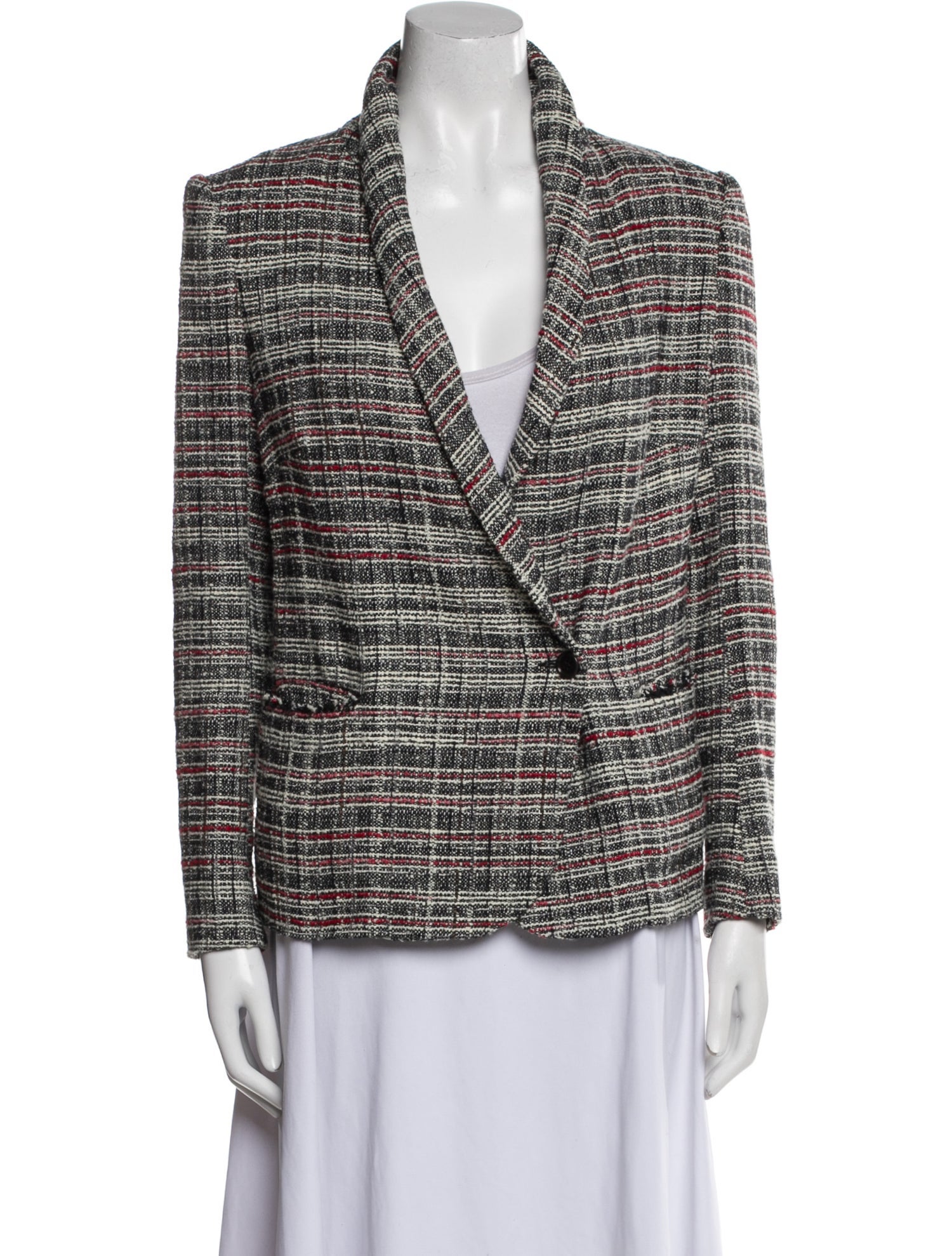 Étoile Isabel Marant Tweed Pattern Blazer